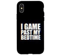 I Game Past My Bedtime Carcasa para iPhone X/XS
