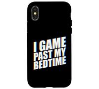 I Game Past My Bedtime Carcasa para iPhone X/XS