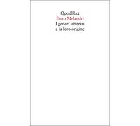 I generi letterari e la loro origine (Saggi)
