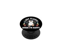 I Get Flappy When I'm Happy PopSockets PopGrip Adhesivo