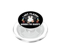I Get Flappy When I'm Happy PopSockets PopGrip para MagSafe