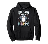 I Get Flappy When I'm Happy Sudadera con Capucha