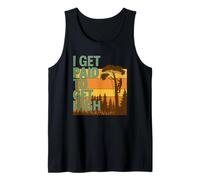 I Get Paid To Get High - Funny Tree Trimmer Line Clearance Camiseta sin Mangas
