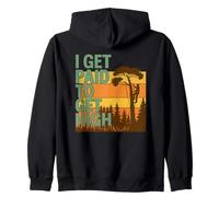 I Get Paid To Get High - Funny Tree Trimmer Line Clearance Sudadera con Capucha