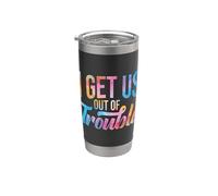 I Get Us Out of Trouble Set Vaso térmico de acero inoxidable de doble pared