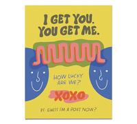 I Get You Greeting Card (Em & Friends Greeting Cards)