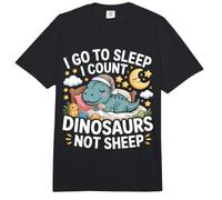 I Go To Sleep I Count Dinosaurs Not Sheep Sueños Comfort Colors Adult Heavyweight T-Shirt