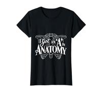 I Got An A In Anatomy Science Body Student - Camiseta gráfica económica, Mujer, Negro, S