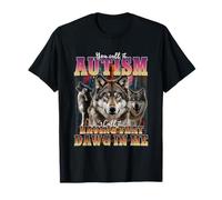 I Got That Dawg In Me Lobos 90s Autismo Concientización Alfa Lobo Camiseta
