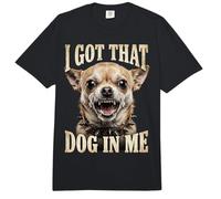 I Got That Dog in Me Chihuahua Funny Meme Men Women Comfort Colors Adult Heavyweight T-Shirt