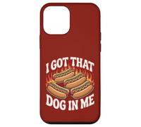 I Got That Dog In Me Flaming Hotdog Love Grill Grill Carcasa para iPhone 12 Mini