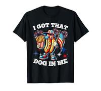 I Got That Dog In Me Funny Hot Dogs Combo 4 de julio Camiseta