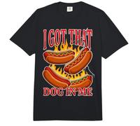 I Got The Dog In Me Stupid Brianrot Humor Novedad Comfort Colors Adult Heavyweight T-Shirt
