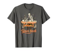I Got Your Back Skeleton Massage Therapist Halloween Pun Camiseta