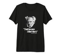 I Had Fun Once Arthur Schopenhauer Aforismos Filosofía Camiseta Premium