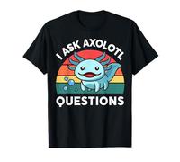 I Hago Axolotl Questions Cute Axolotl Shirt Salamander Kids Camiseta