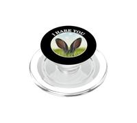 I Hare You, Play On Words, I Hear You Jackrabbit Ears PopSockets PopGrip para MagSafe
