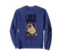 I Hate Cardio Pug Sudadera