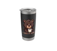 I Hate It Here Vaso térmico de acero inoxidable de doble pared