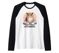 I Hate Mondays Camiseta Manga Raglan