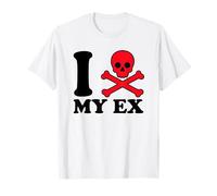 I Hate My Ex Girlfriend Boyfriend Parodia Separate Divorce Camiseta