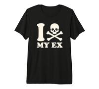 I Hate My Ex Girlfriend Boyfriend Parodia Separate Divorce Camiseta Premium