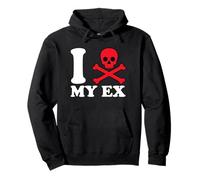 I Hate My Ex Girlfriend Boyfriend Parodia Separate Divorce Sudadera con Capucha