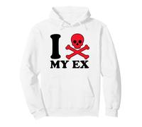 I Hate My Ex Girlfriend Boyfriend Parodia Separate Divorce Sudadera con Capucha