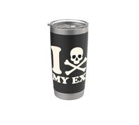 I Hate My Ex Girlfriend Boyfriend Parodia Separate Divorce Vaso térmico de acero inoxidable de doble pared