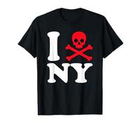 I Hate New York Not Fan Mega City Cool Parodia of I Heart NY Camiseta
