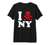 I Hate New York Not Fan Mega City Cool Parodia of I Heart NY Camiseta Premium