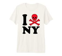 I Hate New York Not Fan Mega City Cool Parodia of I Heart NY Camiseta Premium