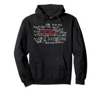 I Hate People Funny Matemático Diseño Matemático Sudadera con Capucha
