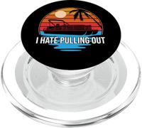 I Hate Pull Out Pontón Capitán Sailor Boat Owner Funny PopSockets PopGrip para MagSafe