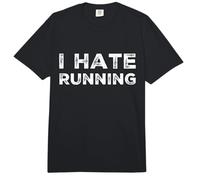 I Hate Running | Divertido Equipo de Entrenamiento sarcástico Anti Cardio Comfort Colors Adult Heavyweight T-Shirt