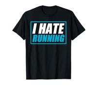 I Hate Running Jogging Corredor Divertido Carrera Camiseta