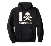 I Hate Soccer Not Fan Parodia of I Heart European Football Sudadera con Capucha
