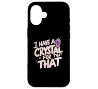 I Have A Crystal For That Namaste Chakra Gemstone Yoga Carcasa para iPhone 16