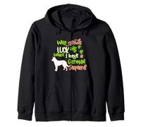 I Have A German Shepherd Dog Lucky Funny St Patricks Day Sudadera con Capucha