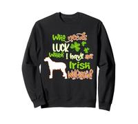 I Have A Irish Wolfhound Dog Lucky Charm St Patricks Day Sudadera