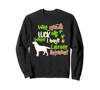 I Have A Labrador Retriever Dog Lucky Charm St Patricks Day Sudadera