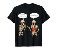 I Have a Masseter Plan Lats Hear It - Funny Anatomy Camiseta