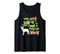 I Have A Mexican Hairless Dog Lucky Funny St Patricks Day Camiseta sin Mangas