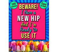 I Have a New Hip and Ready To Use it Surgery Recovery Word Search: Large Print Funny and Uplifting Present For Women & Men