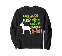 I Have A Pit Bull Dog Lucky Funny St Patricks Day Sudadera