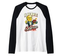 I Have A Surprise For You Humor Ironie, Donald Trump Camiseta Manga Raglan