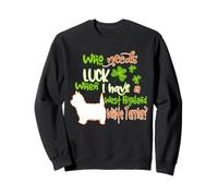 I Have A West Highland White Terrier Dog St Patricks Day Sudadera