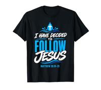 I Have Decided Christian to Follow Jesus Baptism Faith Camiseta