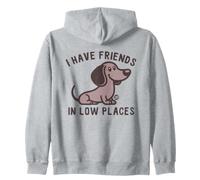 I Have Friends Low Places Sudadera con Capucha