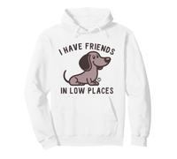 I Have Friends Low Places Sudadera con Capucha